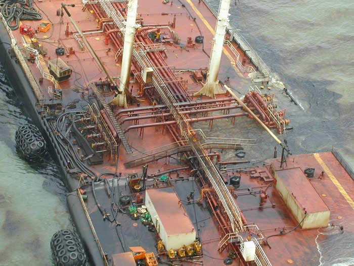 M.T. Tasman Spirit Grounding